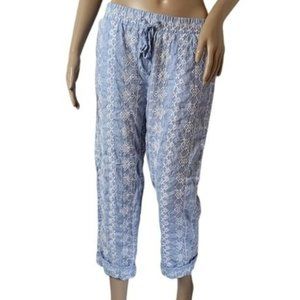loft embroidered pants